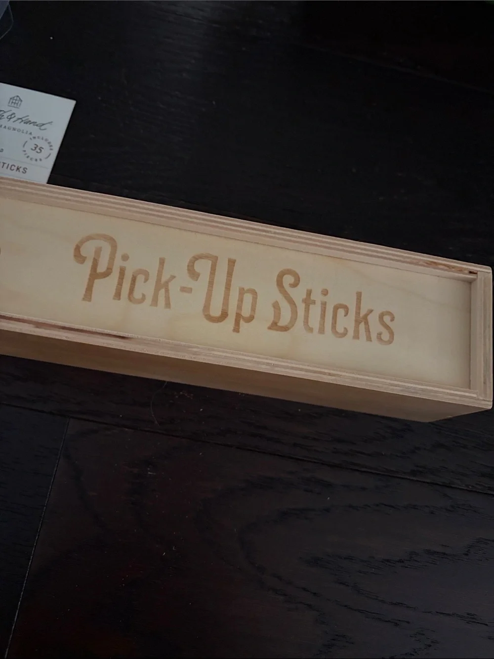 Hearth & Hand Wooden Pick-Up Sticks Set